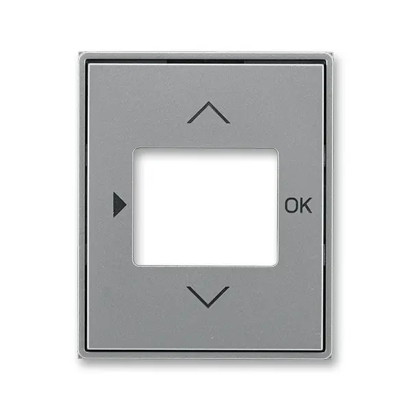 3299E-A40100 36  Kryt ovladače časovacího, s otvorem pro displej, ocelová